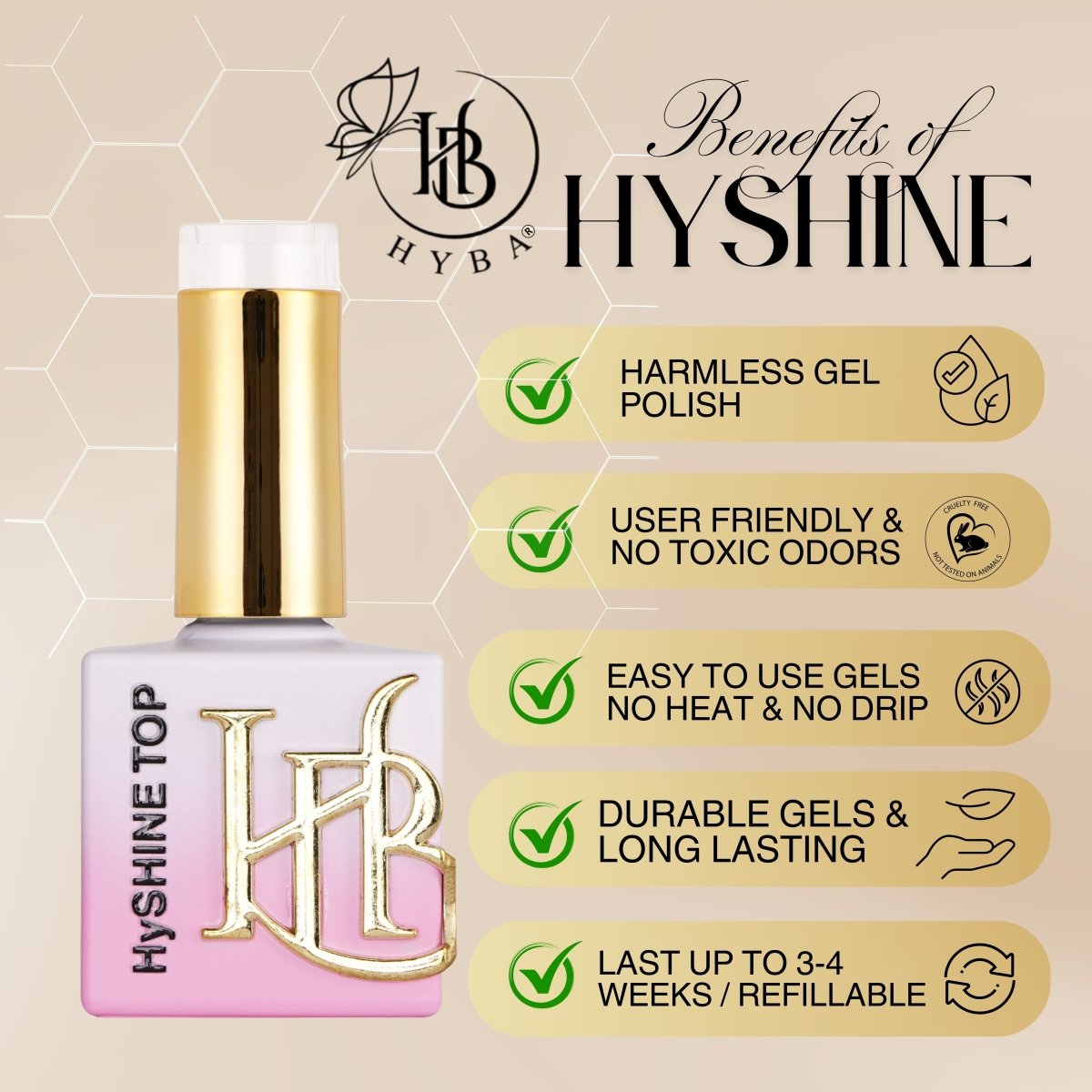 #4 MASQUERADE 30ml Box Set - HyGEL® Hybrid Gel Nail System