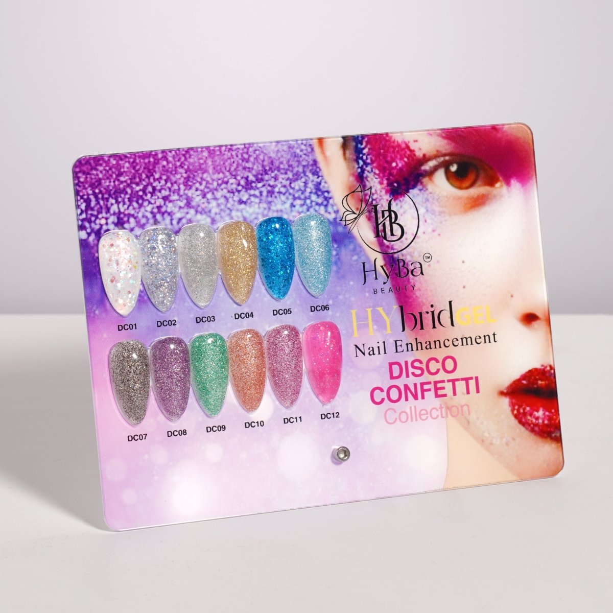 #5 DISCO CONFETTI 30ml Box Set - HyGEL® Hybrid Gel Nail System